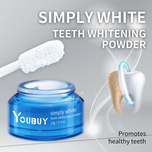 YOUBUY Polvo Blanqueador Dental Iluminador