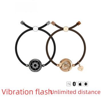 Pulsera Inteligente Totwoo con Flash y Vibración para Parejas