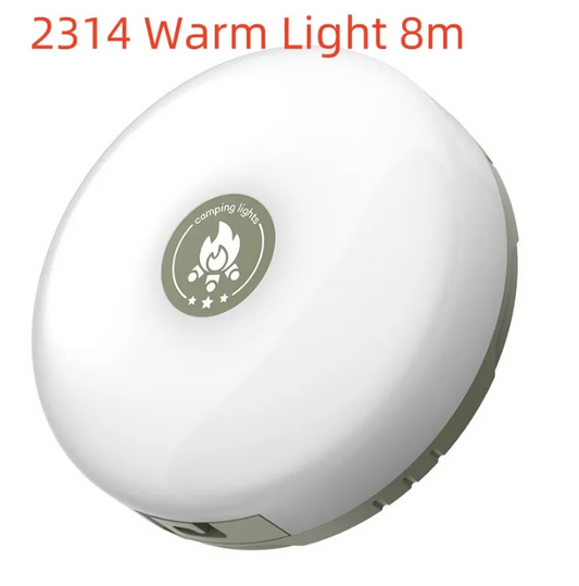 Linterna de camping recargable de 7 colores