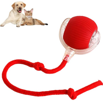 Pelota inteligente rodante para mascotas