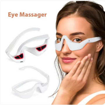 Masajeador ocular con luz roja