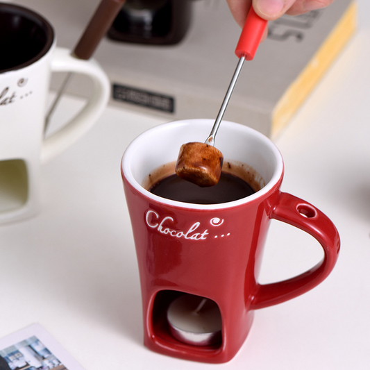 Juego de tazas para fondue