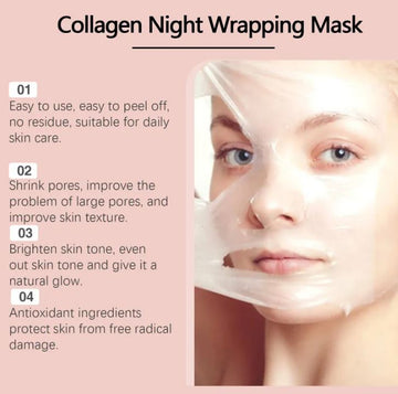 Mascarilla Hidratante Despegable de Colágeno