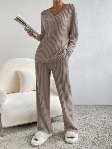 Conjunto casual de dos piezas para descansar